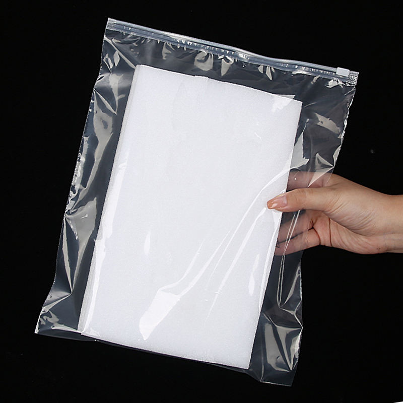 Clear Plastic Zipper Bag Clothes Pack Zipper Bags