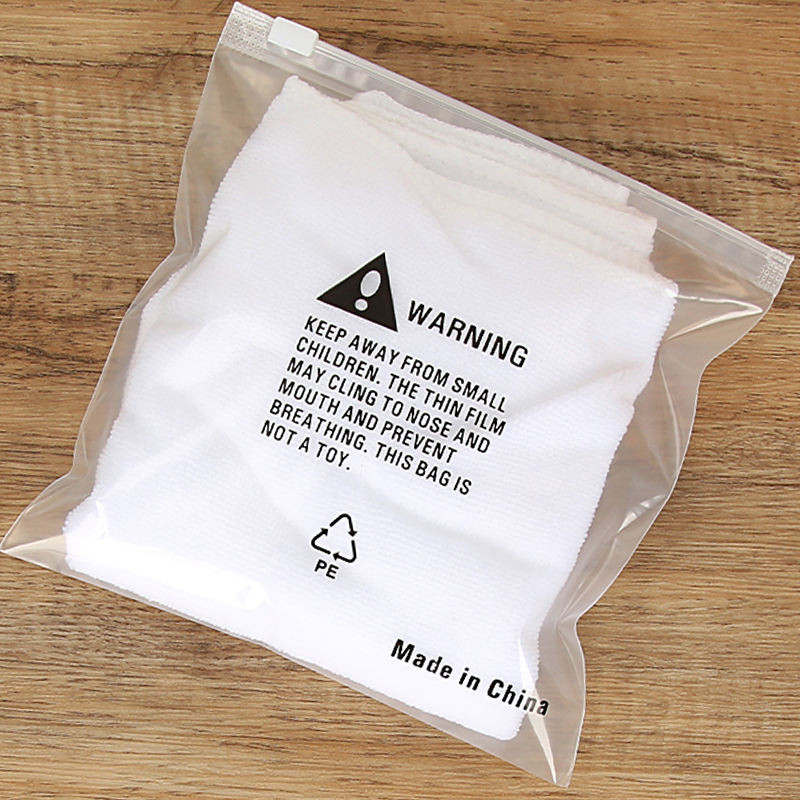 Clear Plastic Zipper Bag Clothes Pack Zipper Bags
