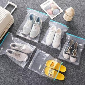 Plastic Bag Custom Logo Clear Transparent Zipper Poly Bags Clear Plastic Bag
