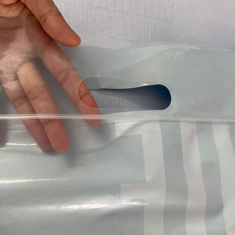 Resealable Zip Hoodie Nut Package Plastic Clear Zipper Bag With Handle