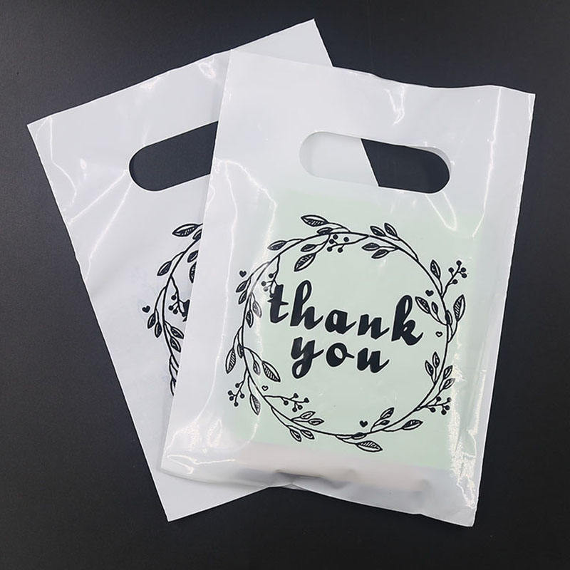 Plastic Thank You Bags Custom Printed Thank You Bags for Packaging