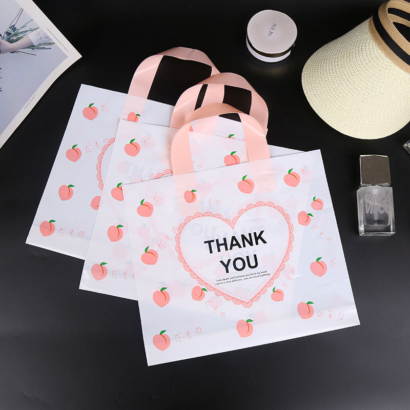 Ldpe Die Cut Plastic Bags Factory Custom Shopping Plastic Bags Thank You Personalized Plastic Bag