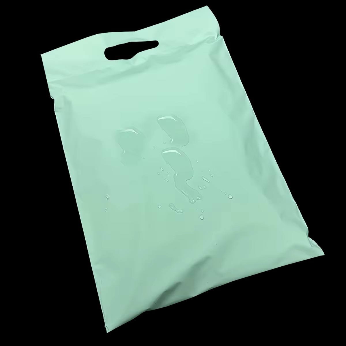 16*20 Inch Biodegradable Christmas Gift Mailers Handle Packaging Bags Printed For Mailing Bag With Logo