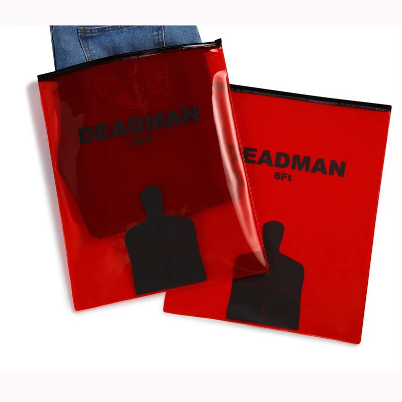 zip lock waterproof customised packaging clothes bag pvc storage clothes bag with zipper