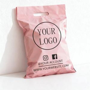 Custom Printed Logo Plastic Logistics Packaging Clothes Shipping Bags