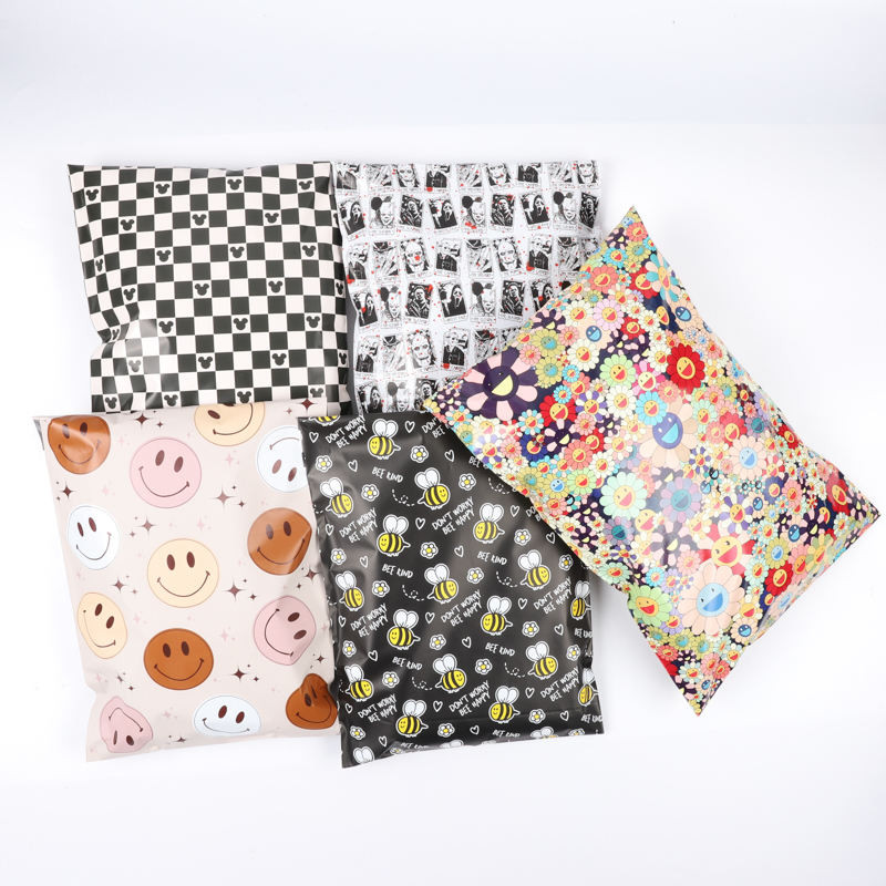 Custom Poly Mailer Bag Waterproof Clothing Packaging Courier Ship Envelope Bag