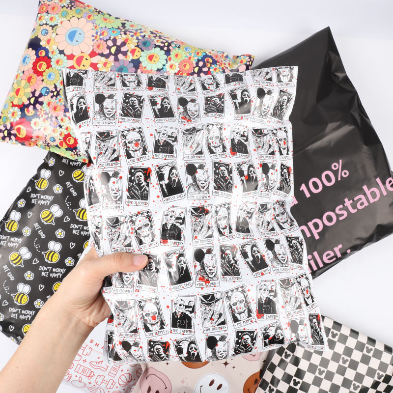 Custom Poly Mailer Bag Waterproof Clothing Packaging Courier Ship Envelope Bag