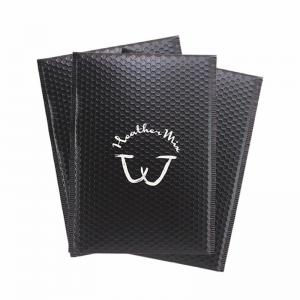 Custom logo Black Color Express Envelope Wholesale Bubble Mailer Postal Courier Shipping Bag Poly Bubble Mailers