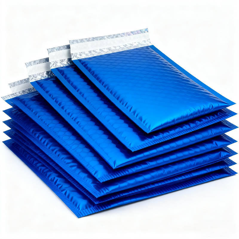 Custom Poly Bubble Packaging Bags-Durable Waterproof Tear Resistant with Offset Printing for Mailing