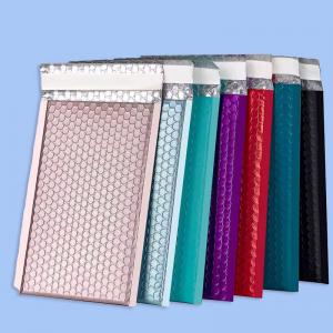 Metallic Bubble Mailer Self-seal Closure Padded Envelope Custom Shipping Bags