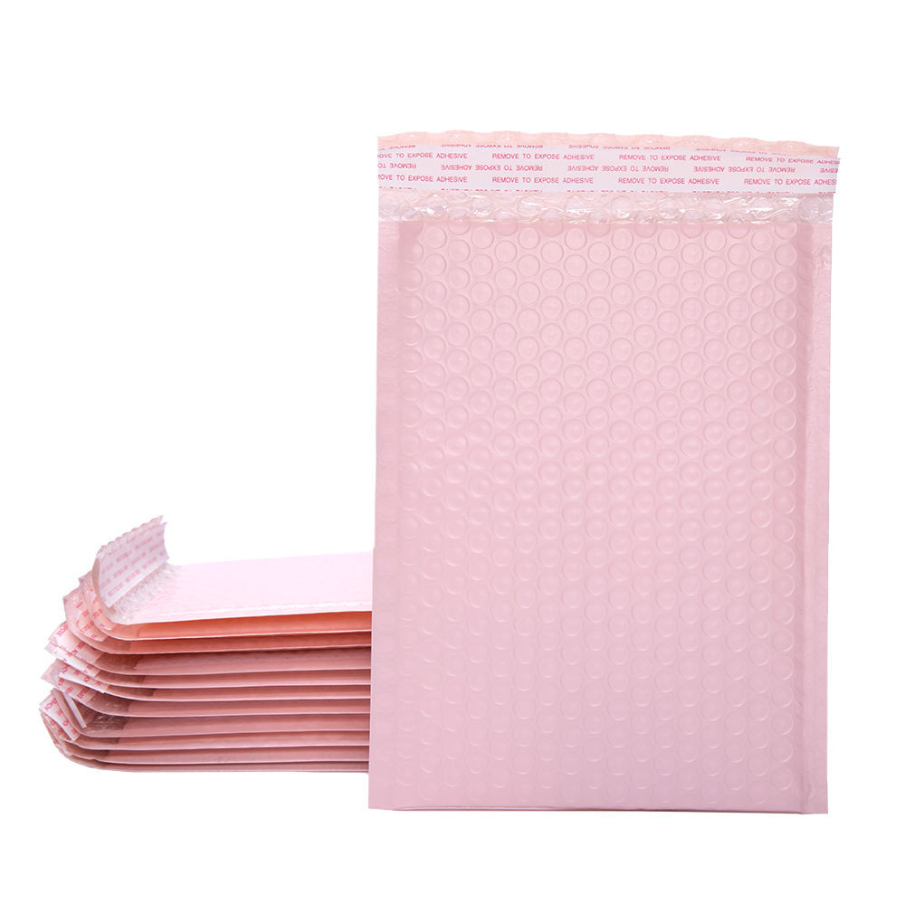Custom Plastic Mailing Pouch Dustproof Polyethylene Bubble Mailer