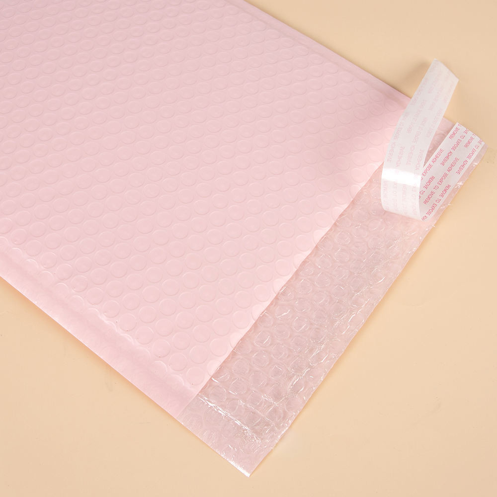 Custom Plastic Mailing Pouch Dustproof Polyethylene Bubble Mailer