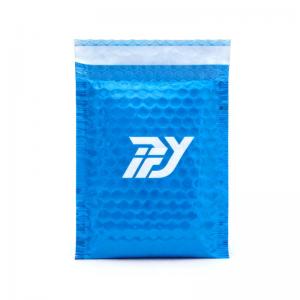 Matte Blue Bubble Mailer Padded Envelope Custom Logo Holographic Poly Bubble Mailers