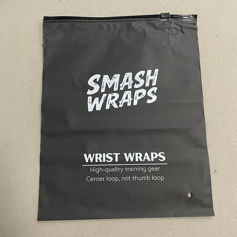 Black Clothing Zip Lock Poly Bags Packaging Hoodie Pouch Custom Logo Printed Zipper Plastic Bags