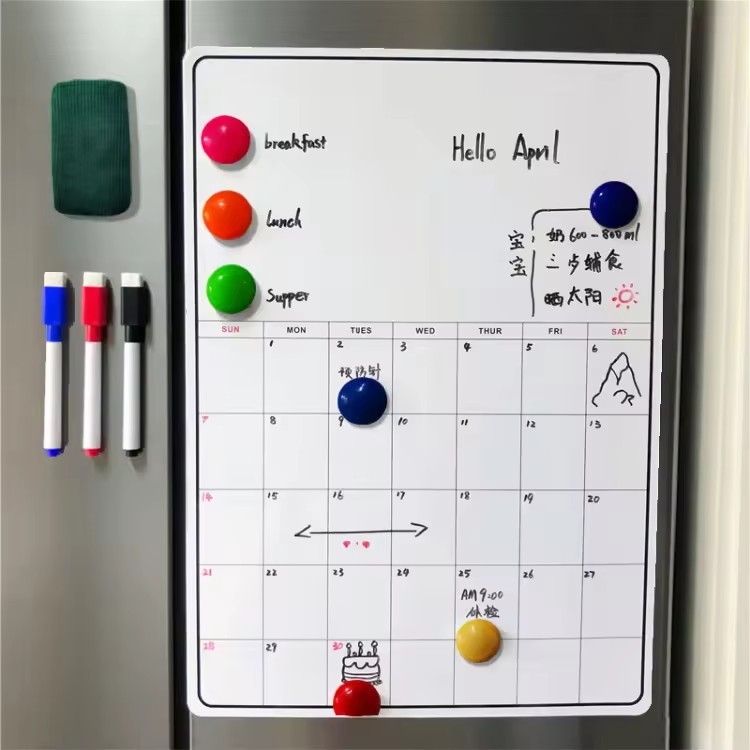 Do List Schedule Planner Magnetic Calendar For Fridge