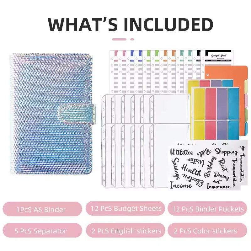 Cash Envelopes Money Organizer a5 a6 Budget Binder With Cash Envelopes