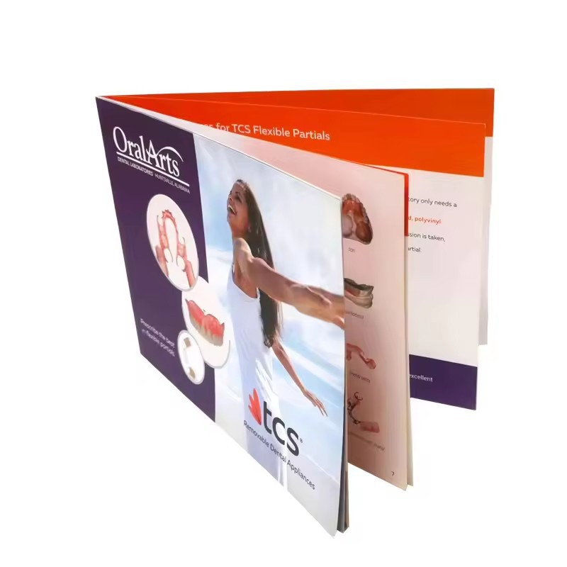 Softcover Books Printing Saddle Stitch Binding Books Publishing Catalog Booklets Brochure Printing