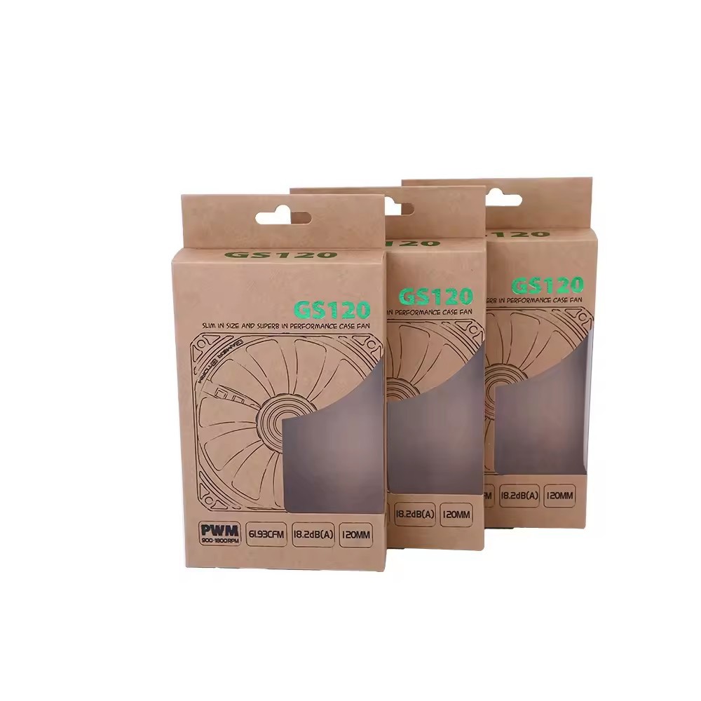 clear window hanging tab for electronic product paper phone case boxes gift