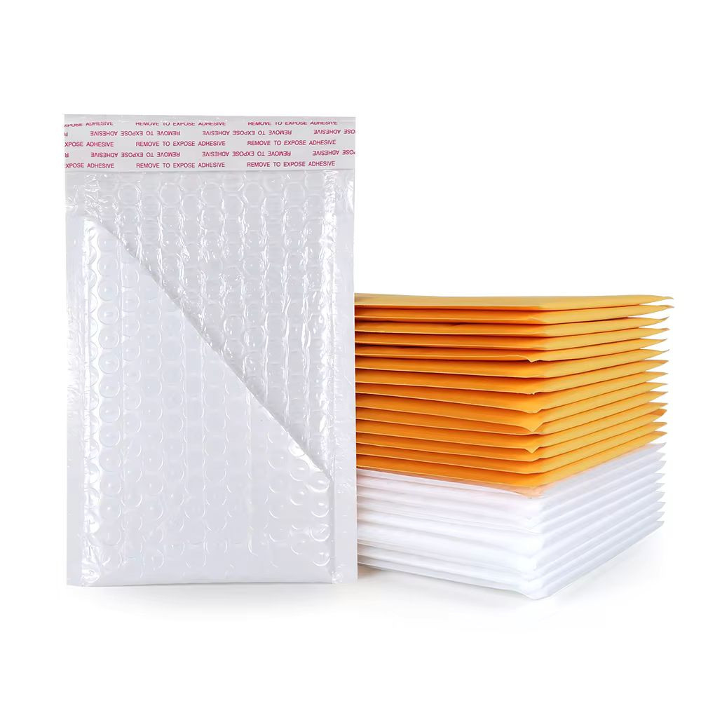 Matte for Bubble Wrap Mailer Custom Thick Poly Biodegradable Recycled Flame Retarded Personalised Courier Packaging Bag