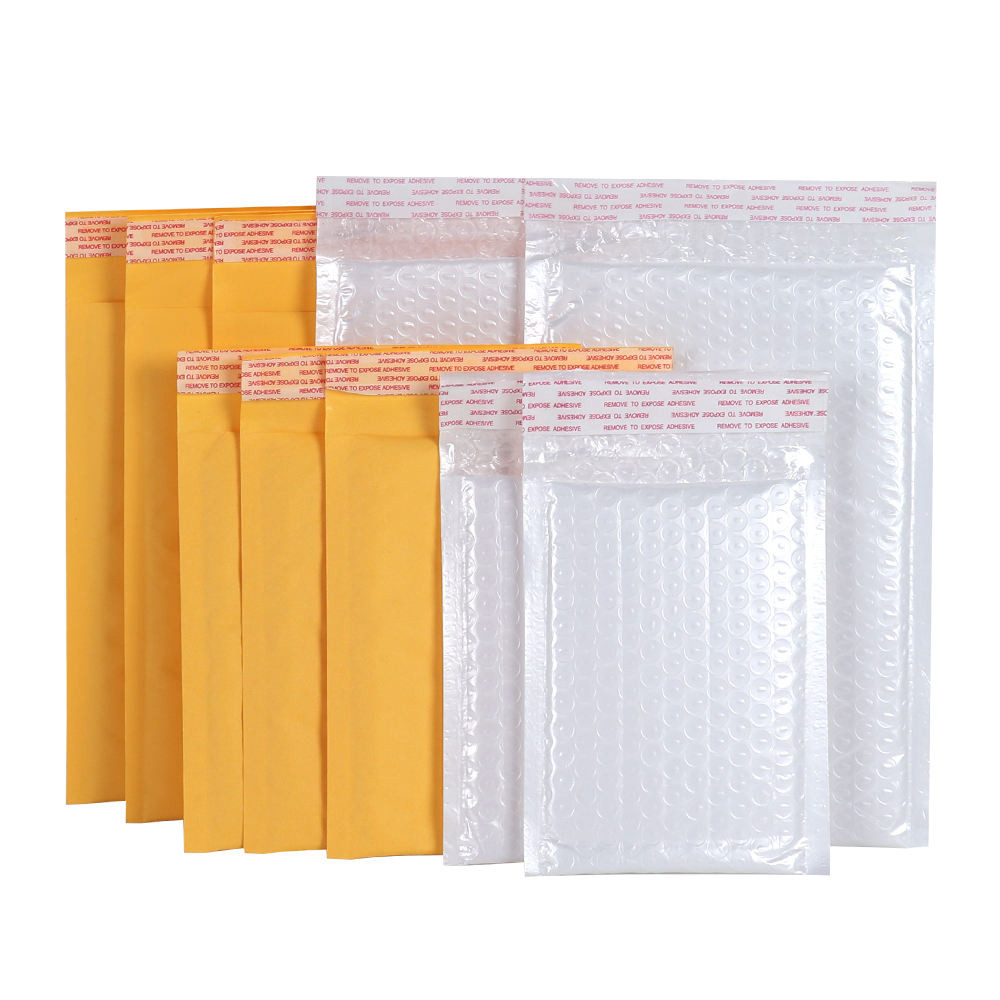Matte for Bubble Wrap Mailer Custom Thick Poly Biodegradable Recycled Flame Retarded Personalised Courier Packaging Bag