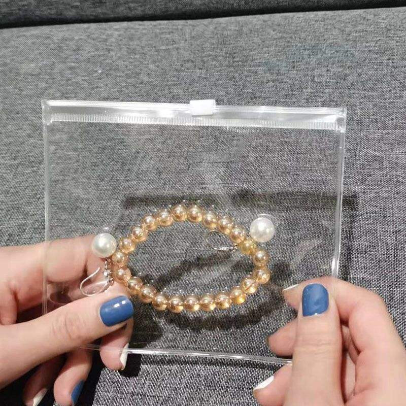 Zip Clear Lock Bags Transparent Pvc Zipper Bag