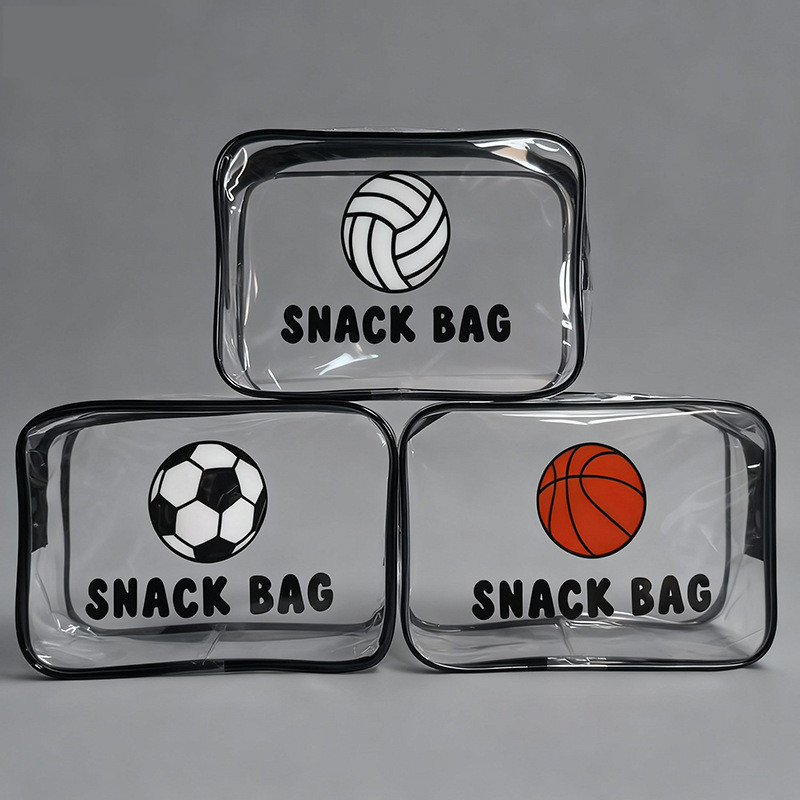 PVC portable makeup bag customized transparent waterproof three-dimensional storage bag